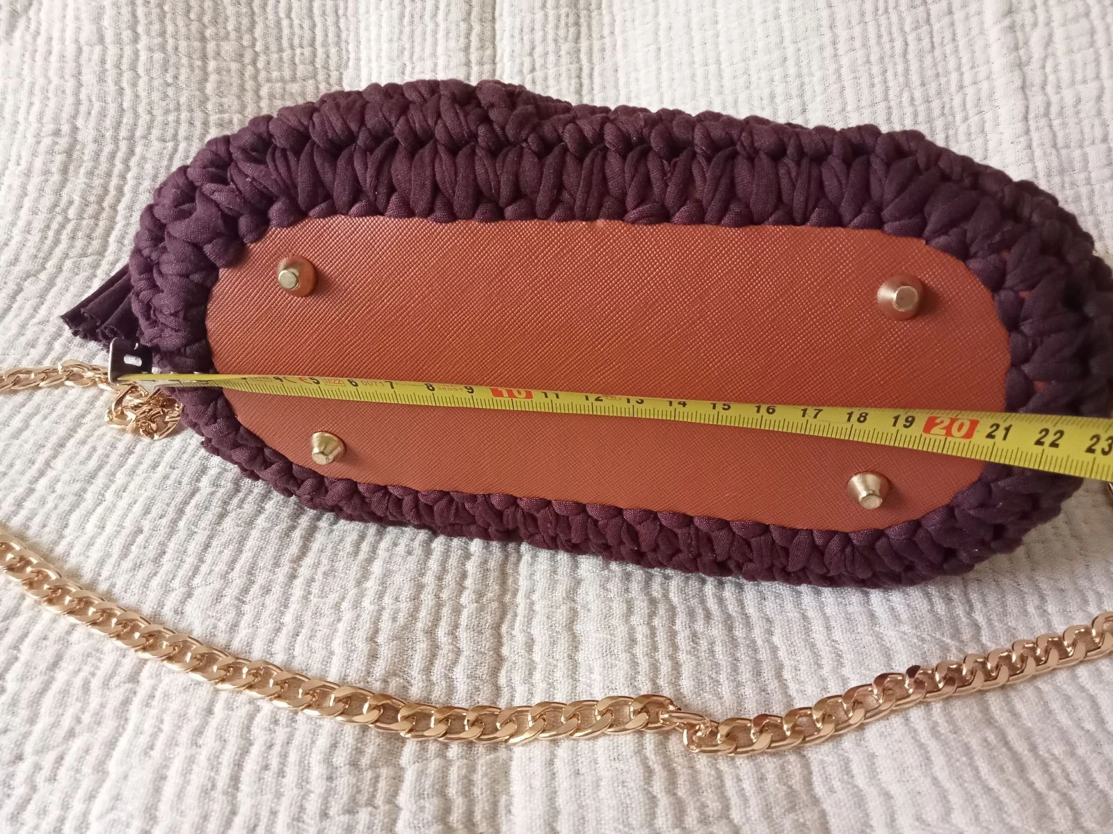 Handmade brown bag – photo 7